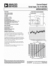 DataSheet AD5543B pdf